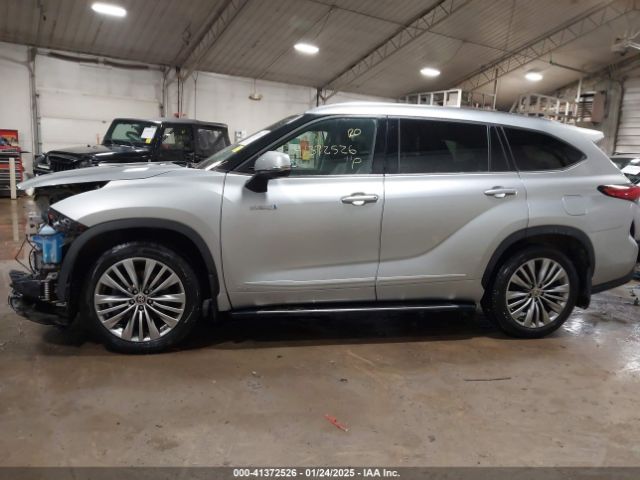 5TDEBRCH0MS019446 Toyota Highlander Hybrid Platinum
