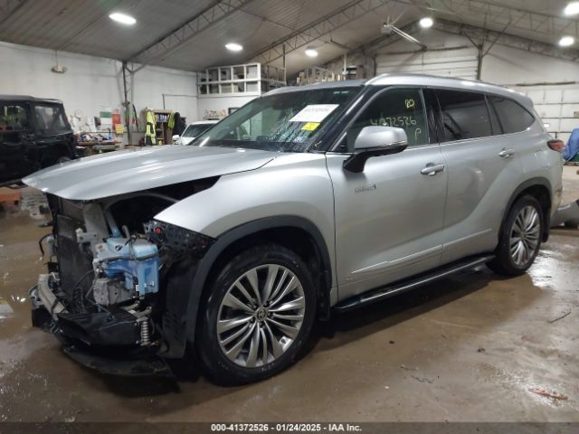 5TDEBRCH0MS019446 Toyota Highlander Hybrid Platinum