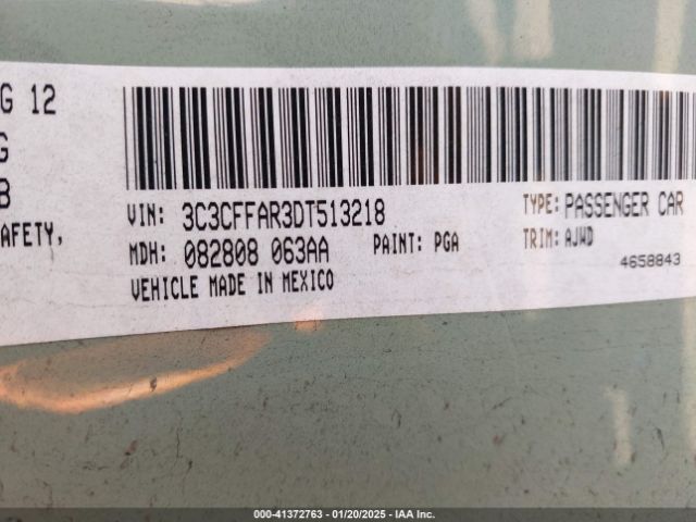 2013 FIAT 500 3C3CFFAR3DT513218 Photo 8