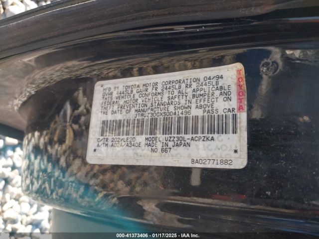 1995 LEXUS SC JT8UZ30CXS0041496 Photo 8