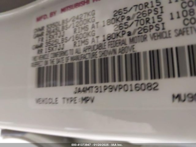 1997 MITSUBISHI MONTERO SPORT JA4MT31P9VP016082 Photo 8