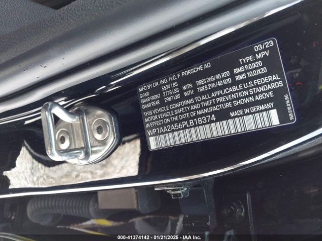 2023 PORSCHE MACAN WP1AA2A56PLB18374 Photo 8