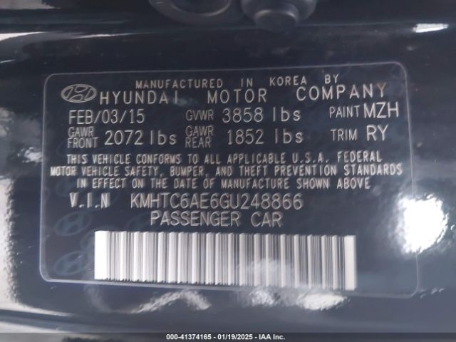 KMHTC6AE6GU248866 Hyundai Veloster Turbo