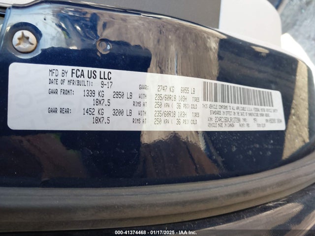 2C4RC1BGXJR127280 Chrysler Pacifica Touring L