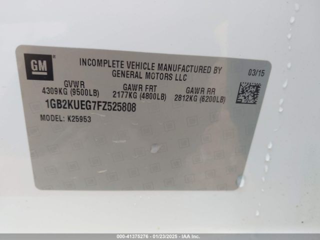1GB2KUEG7FZ525808 Chevrolet Silverado 2500hd Wt