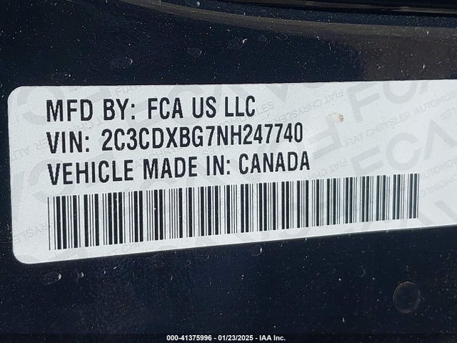 Dodge Charger Sxt Rwd 2022 2C3CDXBG7NH247740 Image 9
