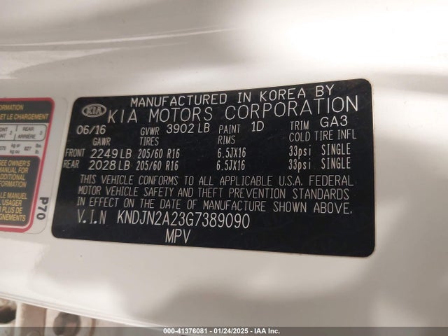 KNDJN2A23G7389090 KIA Soul
