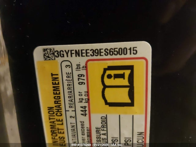 2014 CADILLAC SRX 3GYFNEE39ES650015 Photo 8