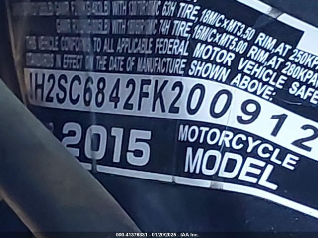 2015 HONDA GL1800 JH2SC6842FK200912 Photo 9