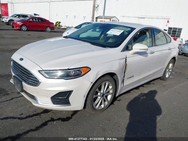 Ford Fusion Hybrid Sel 2019 3FA6P0MU1KR257325 Image 2