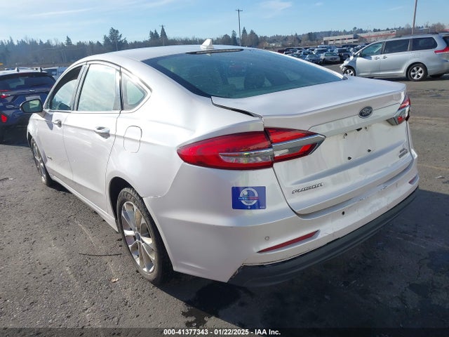 Ford Fusion Hybrid Sel 2019 3FA6P0MU1KR257325 Image 3