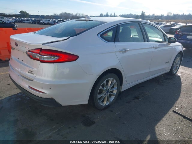 Ford Fusion Hybrid Sel 2019 3FA6P0MU1KR257325 Image 4