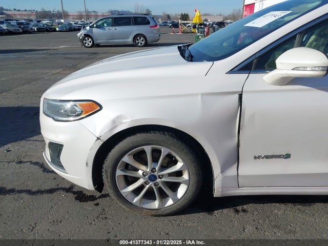 Ford Fusion Hybrid Sel 2019 3FA6P0MU1KR257325 Image 6