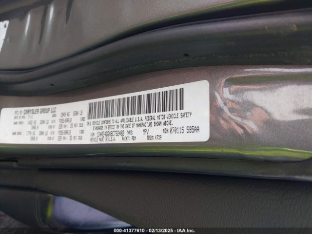 2011 DODGE DURANGO 1D4RE4GGXBC732482 Photo 8