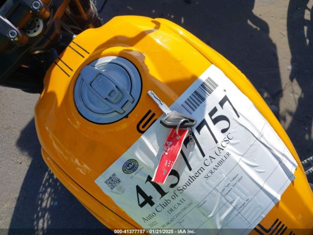 2022 DUCATI SCRAMBLER ML0KAFCP0NT001205 Photo 10