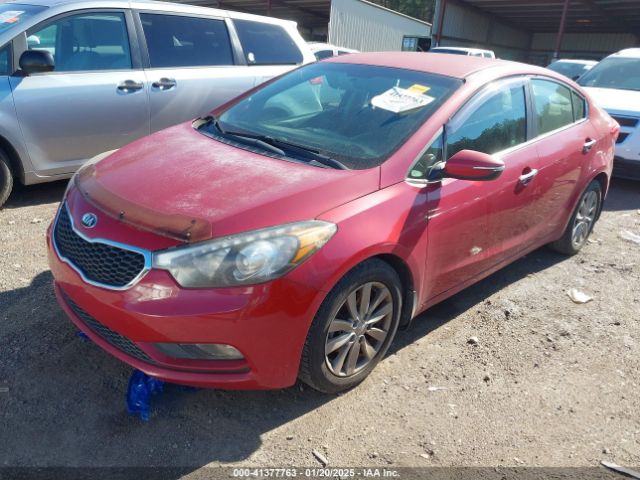 KNAFX4A81E5096259 KIA FORTE EX