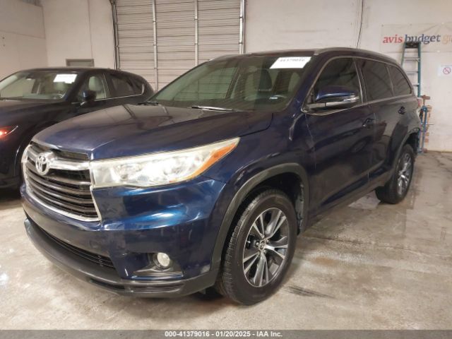 5TDKKRFH3GS124856 Toyota Highlander Xle V6
