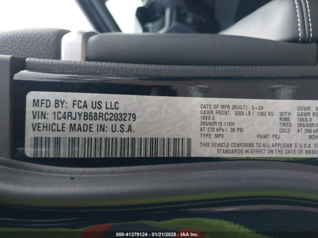 1C4RJYB68RC203279 Jeep Grand Cherokee 4xe