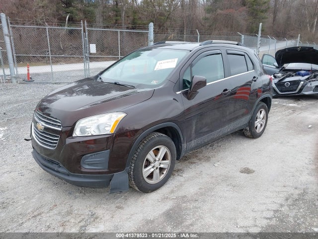 Aukcja sprzedaży 2016 Chevrolet Trax Lt, vin: KL7CJPSB4GB657333, numer aukcji: 41379523