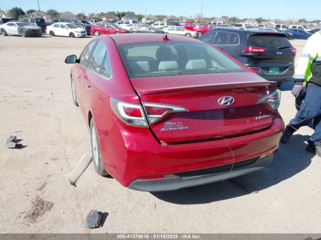 KMHE24L16GA010804 Hyundai Sonata Hybrid Se