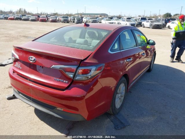 KMHE24L16GA010804 Hyundai Sonata Hybrid Se