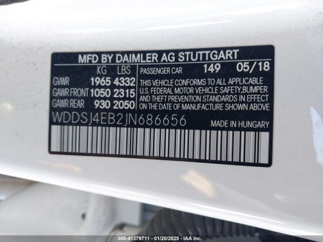 2018 MERCEDES-BENZ CLA 250 WDDSJ4EB2JN686656 Photo 8