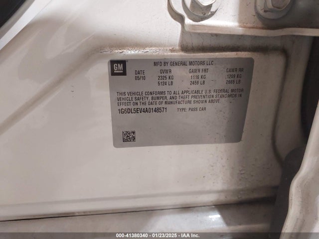 2010 CADILLAC CTS 1G6DL5EV4A0148571 Photo 8