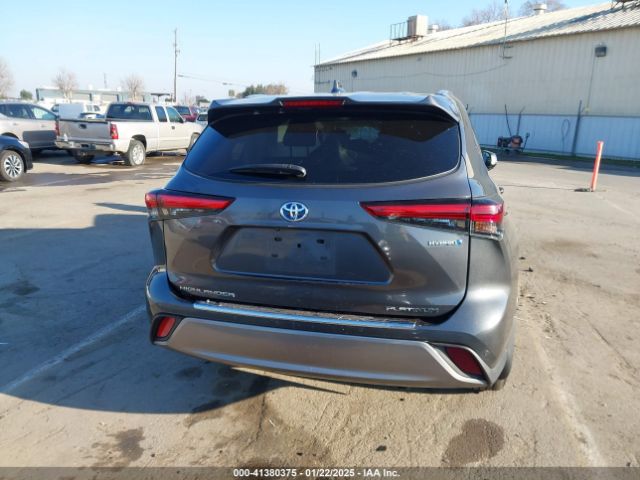 5TDEBRCH8PS108251 Toyota Highlander Hybrid Platinum