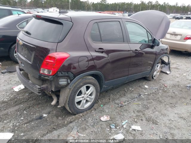 KL7CJKSB2LB349574 Chevrolet Trax Fwd Ls