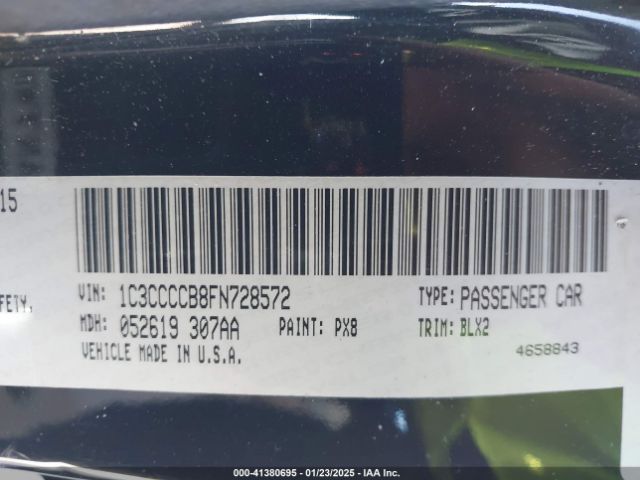 1C3CCCCB8FN728572 Chrysler 200 C