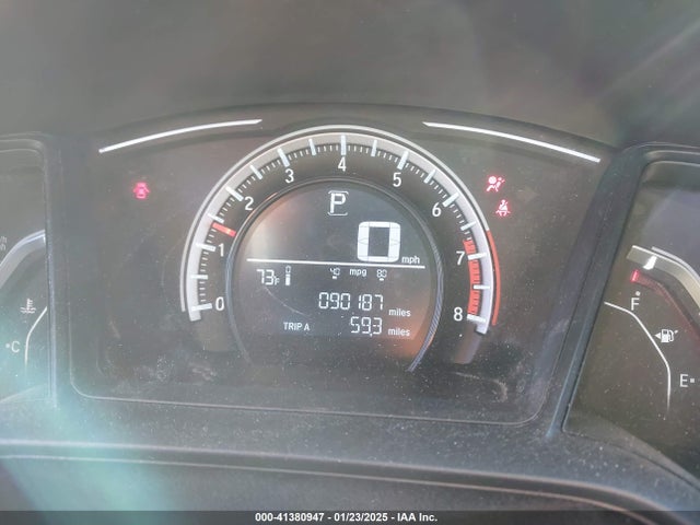 Honda Civic Lx 2018 2HGFC2F5XJH558887 Image 7