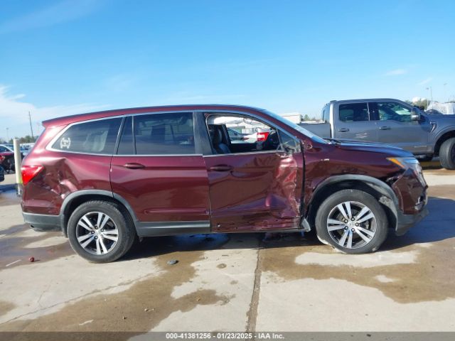 5FNYF5H59HB033932 Honda Pilot Ex-l