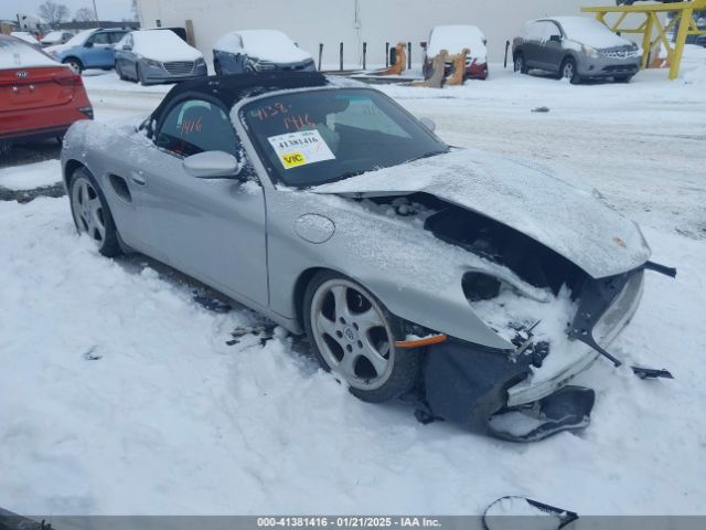 2000 PORSCHE BOXSTER WP0CA2984YU621650