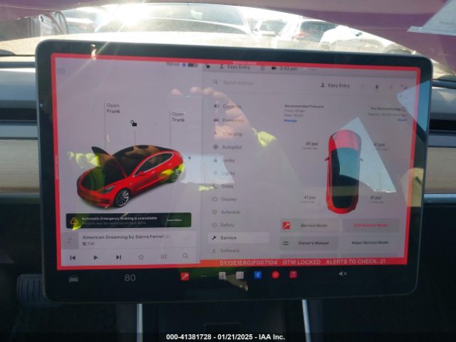 5YJ3E1EA0JF007104 Tesla Model 3 Long Range/mid Range
