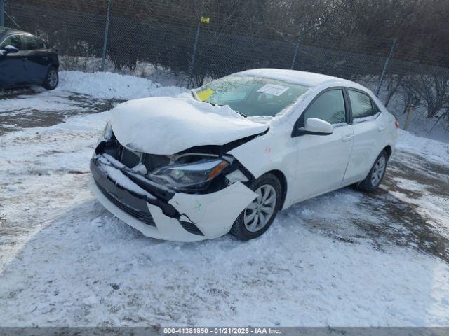 2T1BURHE1FC350592 Toyota COROLLA LE