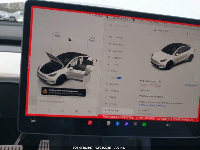 2022 TESLA MODEL Y 7SAYGDEF4NF510799 Photo 6