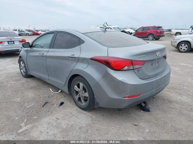 KMHDH4AE9FU250233 Hyundai ELANTRA SE