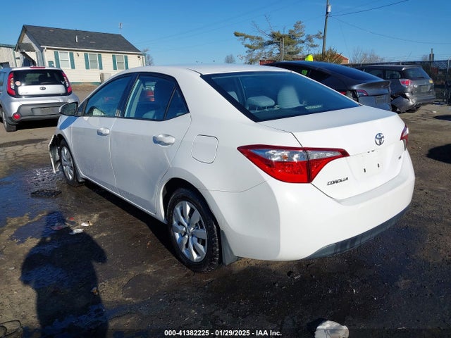 2T1BURHE3GC621699 Toyota COROLLA LE