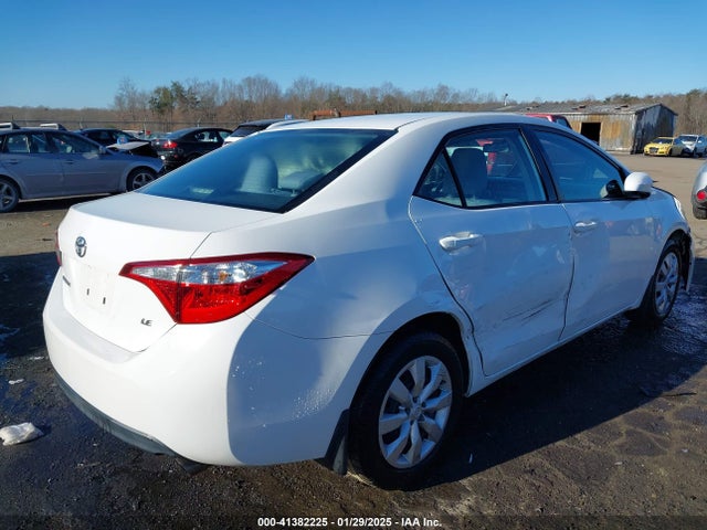 2T1BURHE3GC621699 Toyota COROLLA LE