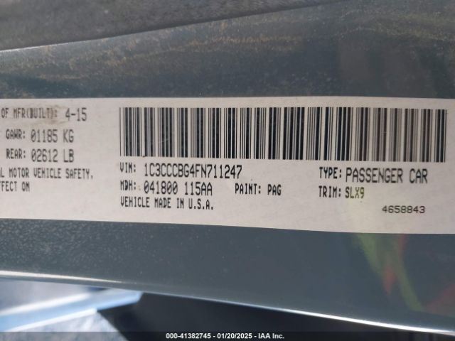 1C3CCCBG4FN711247 Chrysler 200 S