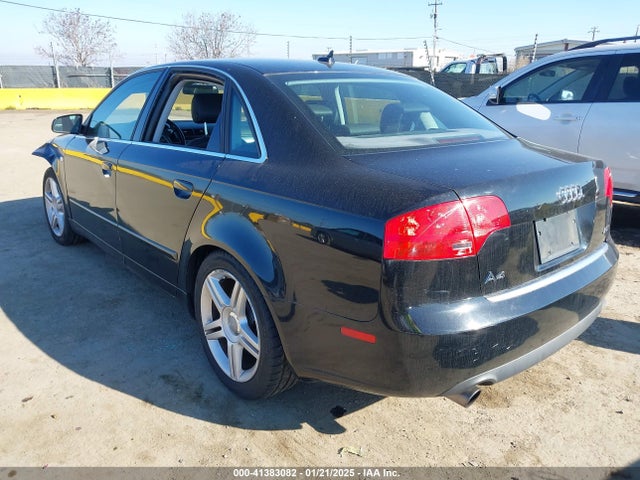 2007 AUDI A4 WAUAF78E37A040912 Photo 2