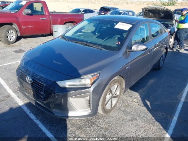 KMHC65LC2KU163576 Hyundai Ioniq Hybrid Blue