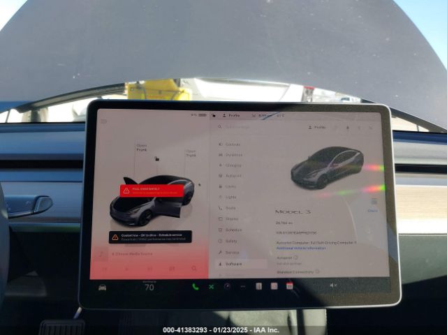 5YJ3E1EA5PF621736 Tesla Model 3 Rear-wheel Drive