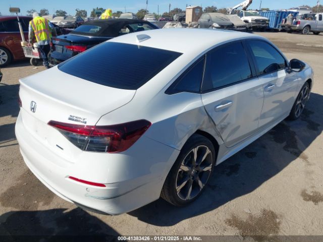 2HGFE4F87SH307181 Honda Civic  Hybrid Sport/sport Touring
