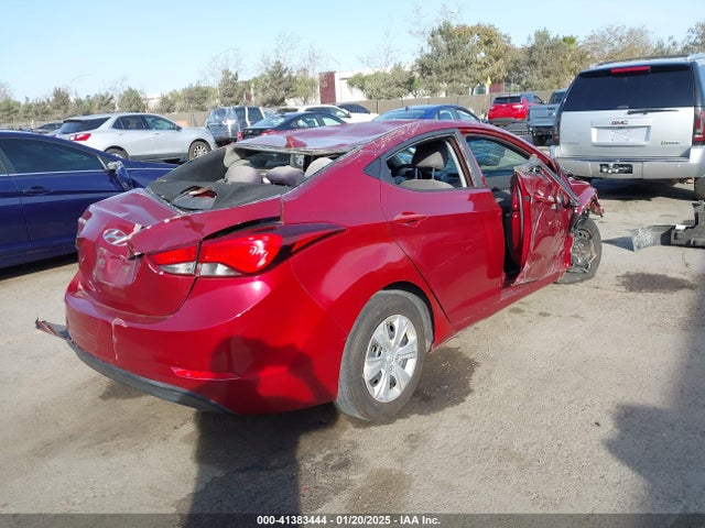 Hyundai ELANTRA SE 2016 5NPDH4AEXGH786186 Image 4