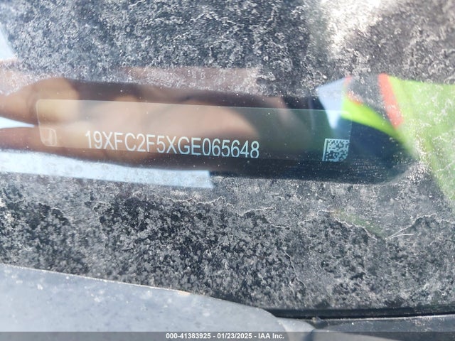 Honda Civic Lx 2016 19XFC2F5XGE065648 Image 9