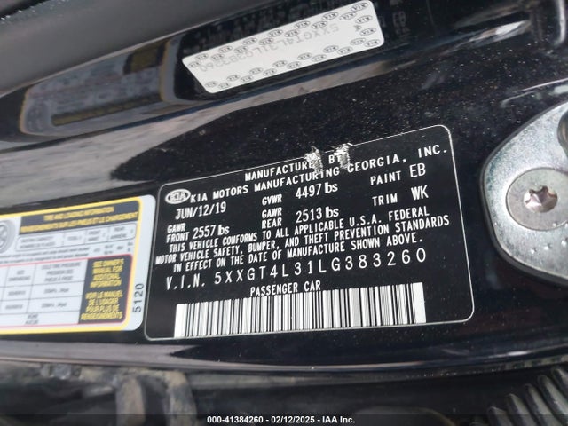 KIA Optima Lx 2020 5XXGT4L31LG383260 Image 25