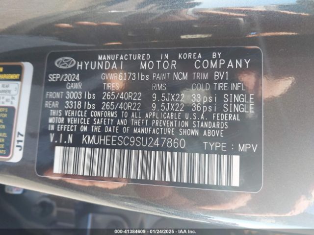 KMUHEESC9SU247860 Genesis Gv80 3.5t Prestige Awd