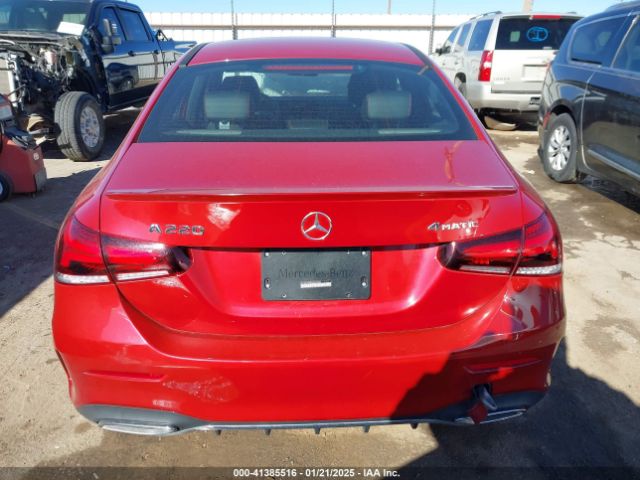 W1K3G4FBXMJ320036 Mercedes-Benz A 220 4matic