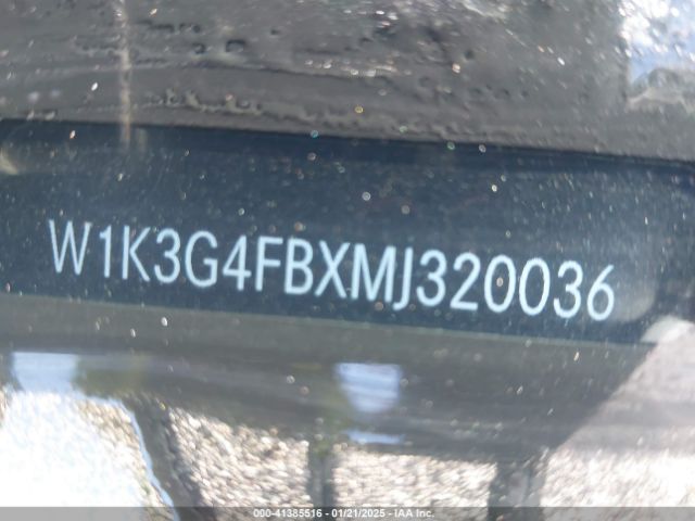 W1K3G4FBXMJ320036 Mercedes-Benz A 220 4matic